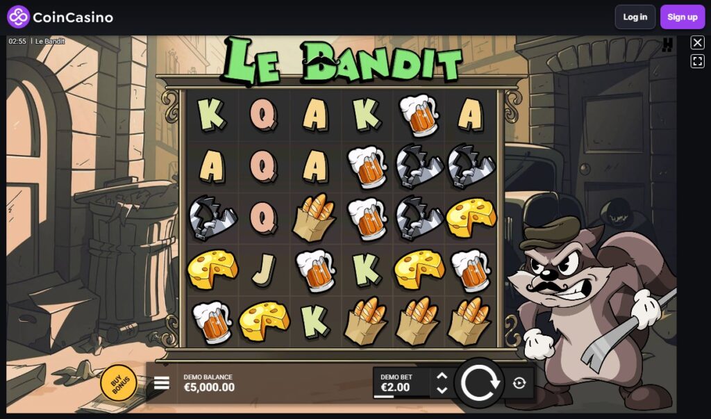 سلوت Le Bandit على CoinCasino