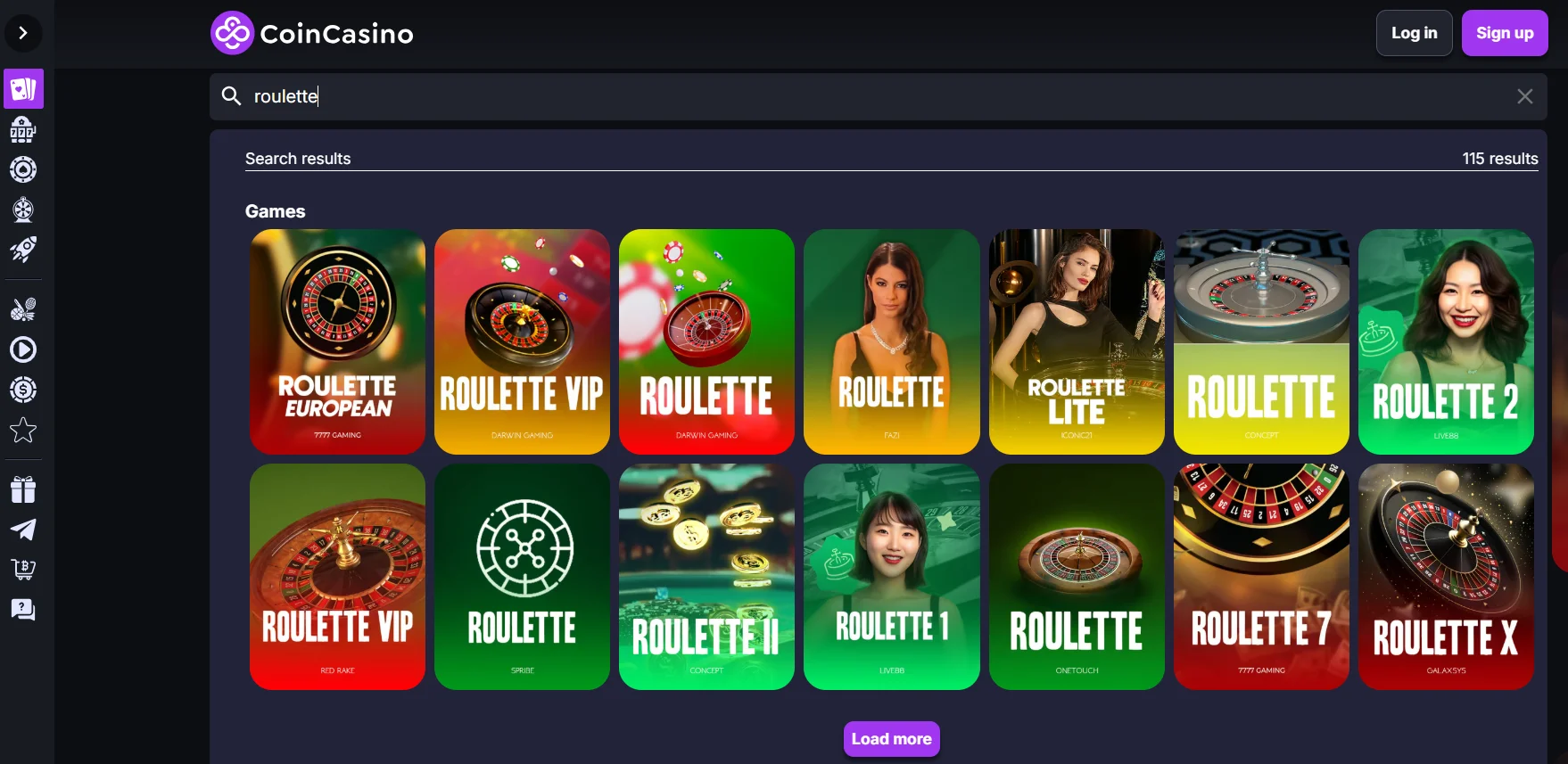 CoinCasino - روليت