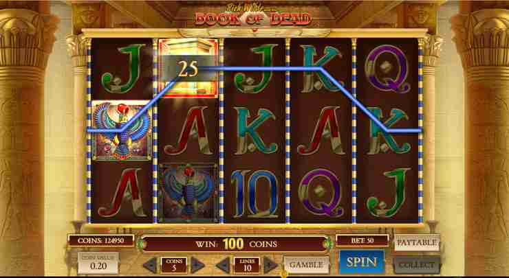 Book of dead- الرئيسي