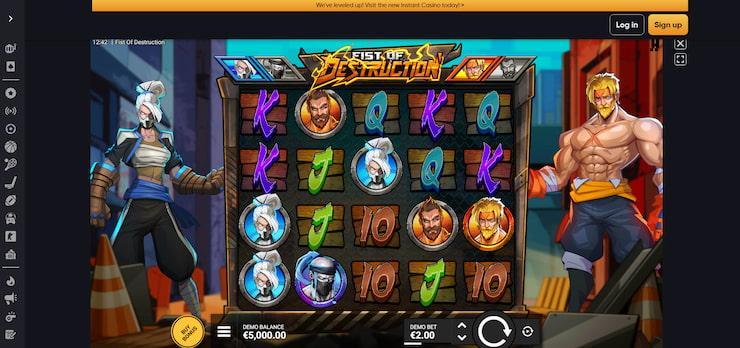 Fist of Destruction - Coin Casino