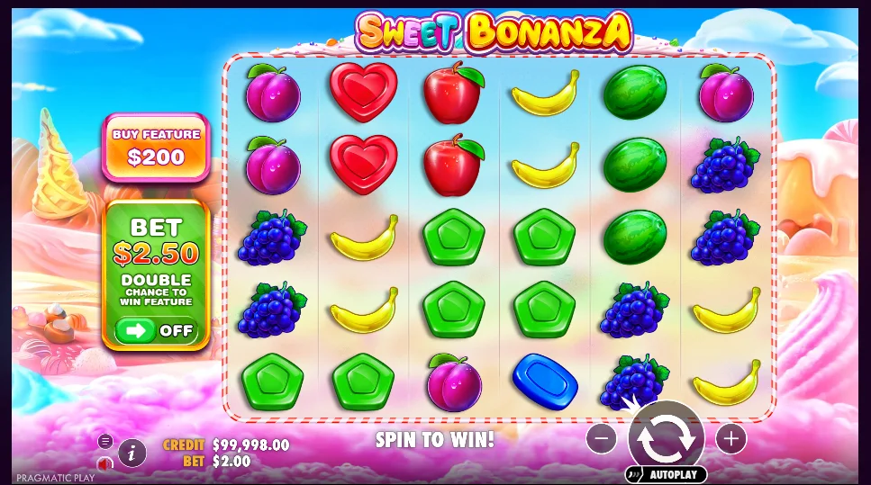 Sweet Bonanza على Melbet