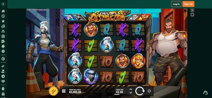 Fist of Destruction - T.G Casino