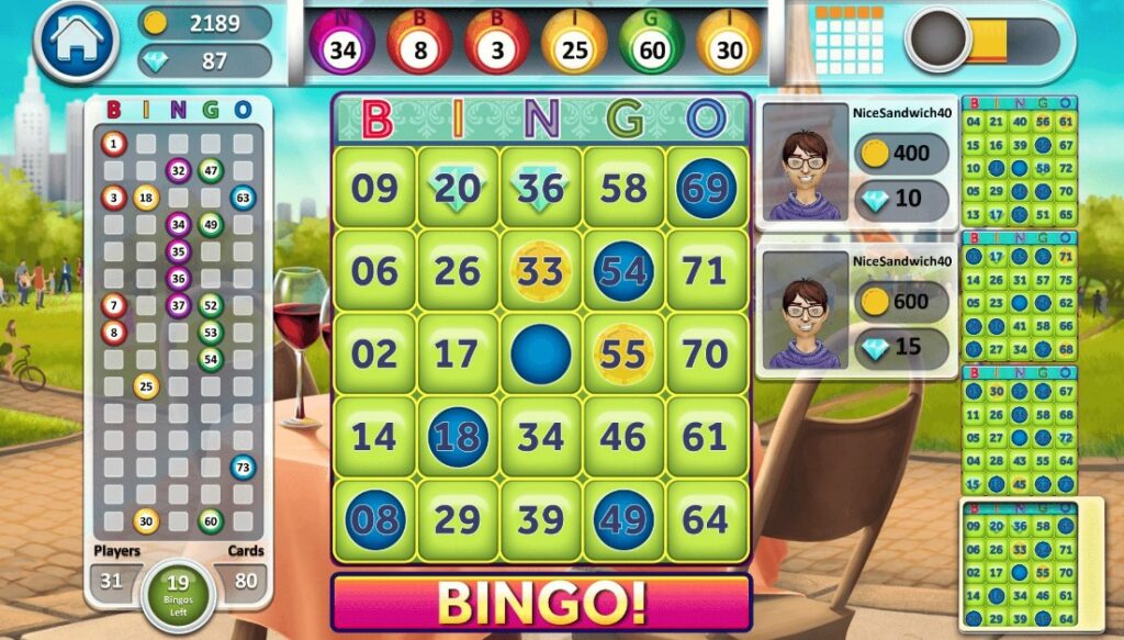 شرح لعبة بينجو اون لاين (Bingo)