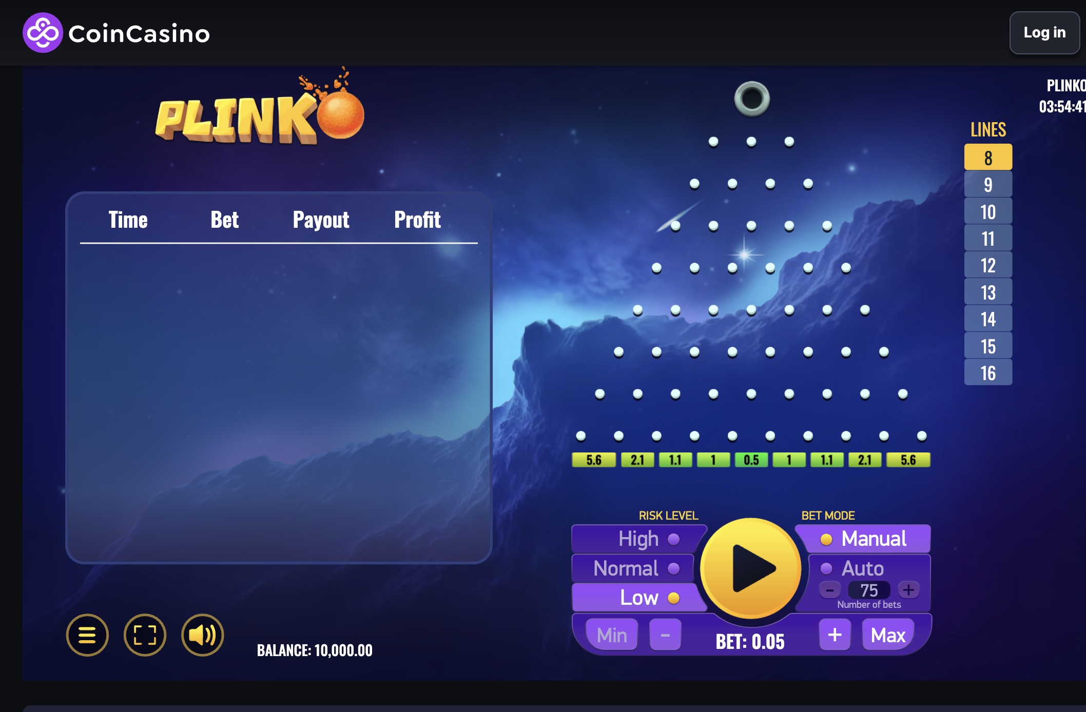 Coin casino- Plinko