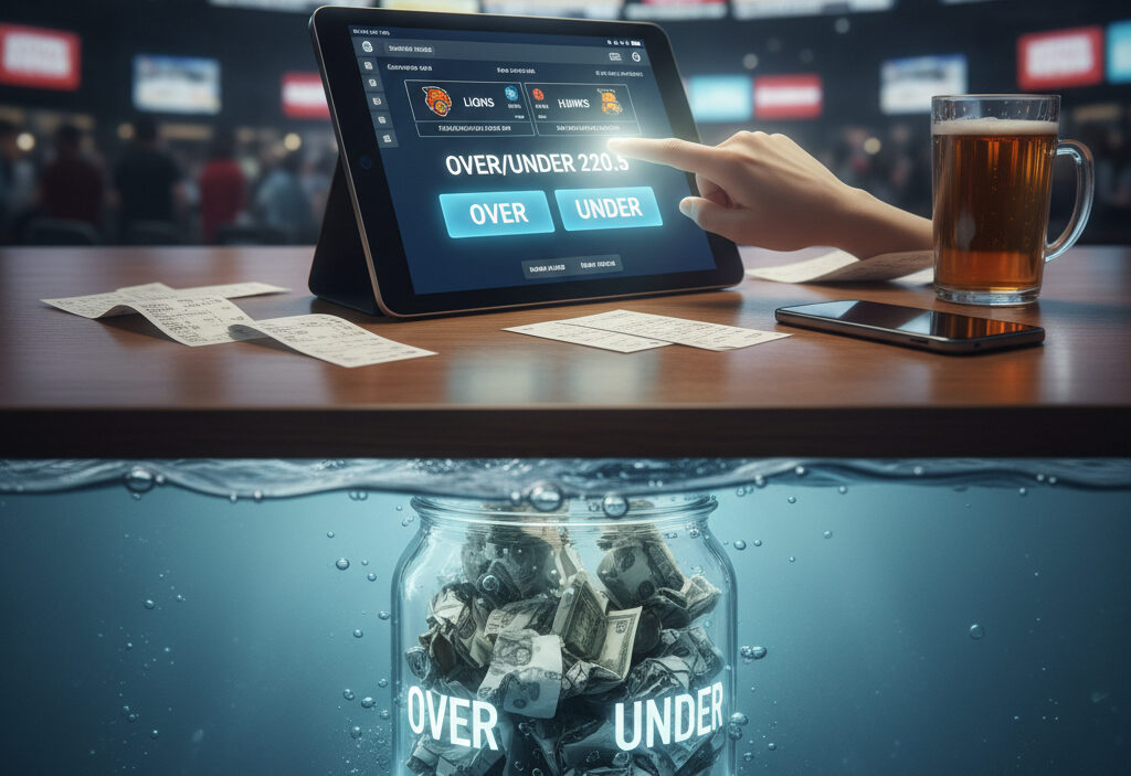 رهان الإجمالي (Over/Under)