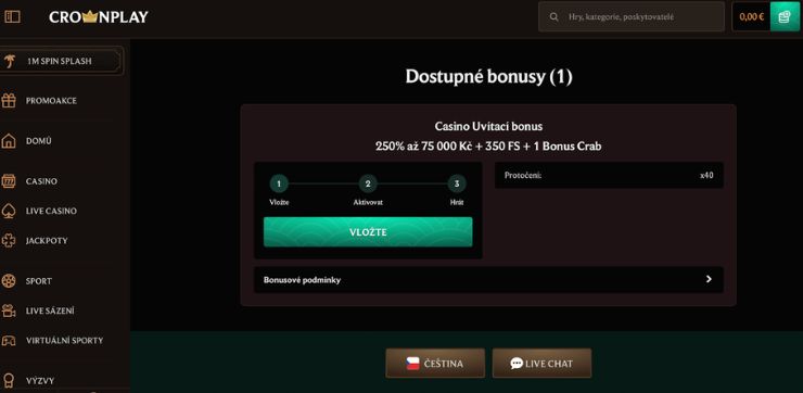 Account confirmation online casino bez bankovního účtu