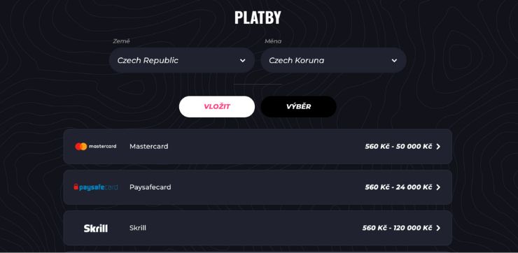 Deposit via Paysafecard paysafecard casino