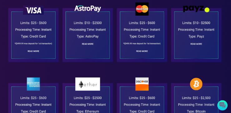 Provádění vkladu poker online