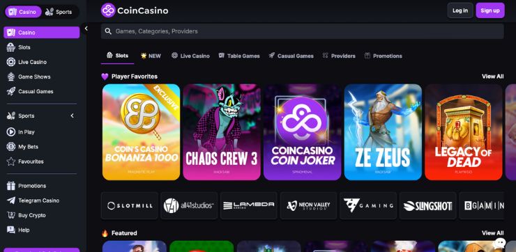 coincasino cz