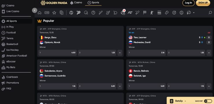 goldenpanda betting offices