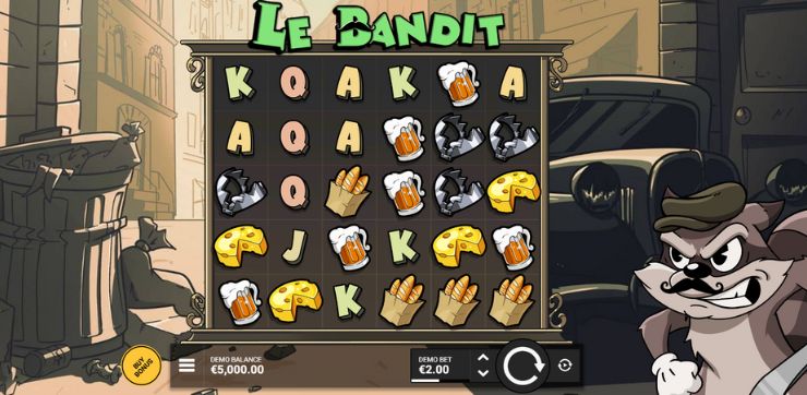 Le Bandit slot machine review Recenze automatu Le Bandit – zlodějské dobrodružství v pařížských uličkách