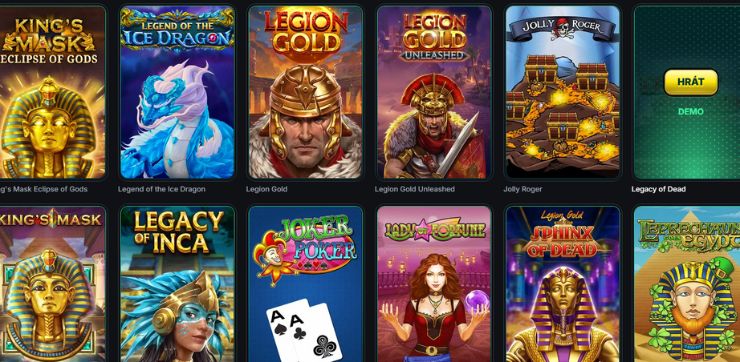 Legacy of Dead – demo version and mobile play Legacy of Dead – demo verze a mobilní hraní Legacy of Dead