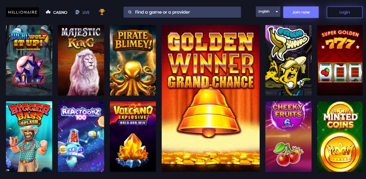 Millioner online casino bez ověření identity