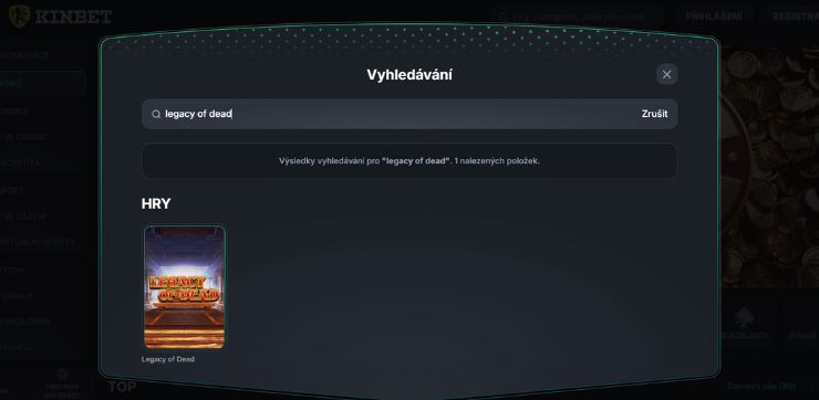 find lod Legacy of Dead