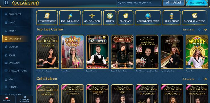oceanspin lc cz live casino Co je live casino a proč se vyplatí hrát z domova?