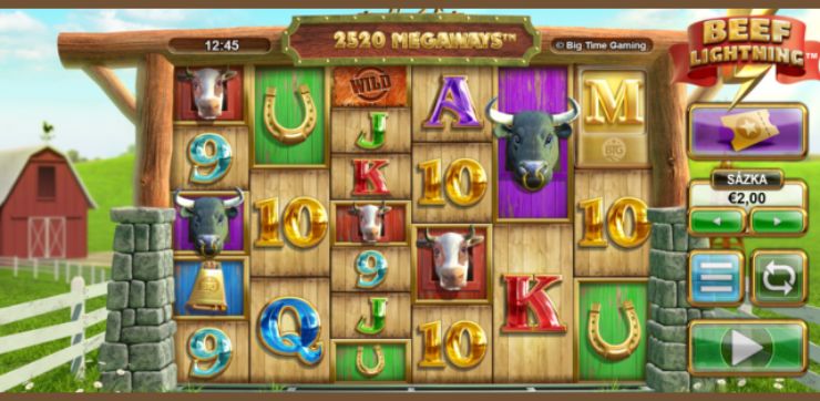 Beef Lightning automaty zdarma