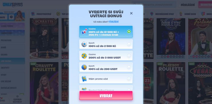 Choose where you want to play rulette