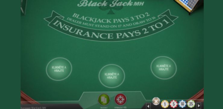 European Blackjack blackjack online zdarma