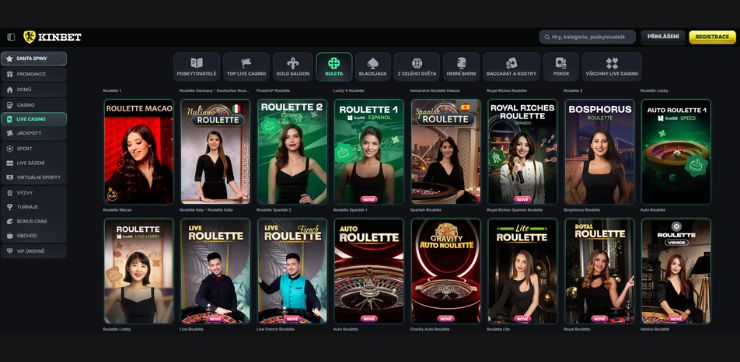 Kinbet Casino ruleta