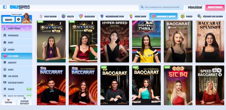 OnlySpins Bakarat casino