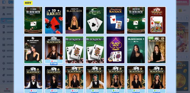 OnlySpins casino blackjack