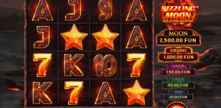 Sizzling Moon automaty zdarma