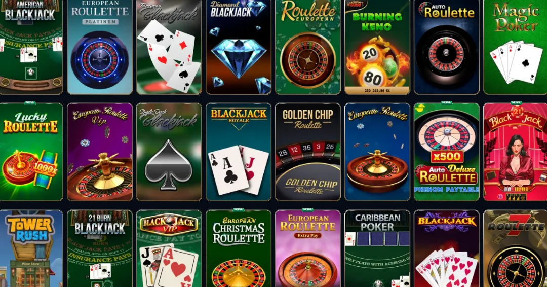 Stolní a karetní hry jako video sloty