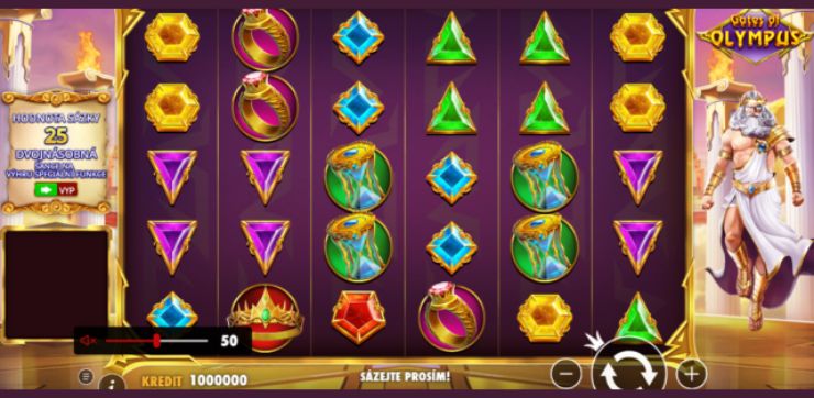 gates of olympus automaty zdarma