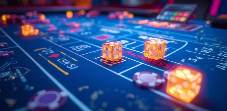 online craps Číselné pravděpodobnosti na Craps kostkách