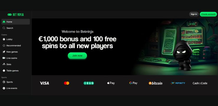 BetNinja casino