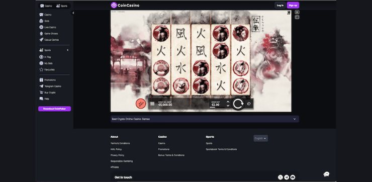 coincasino Densho