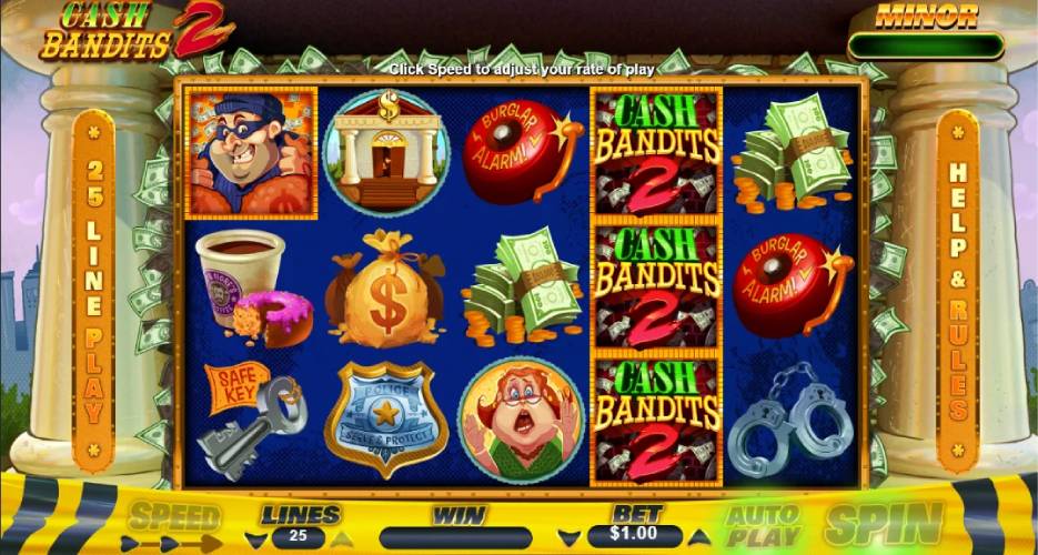 Cash Bandits 2 RTG Slots