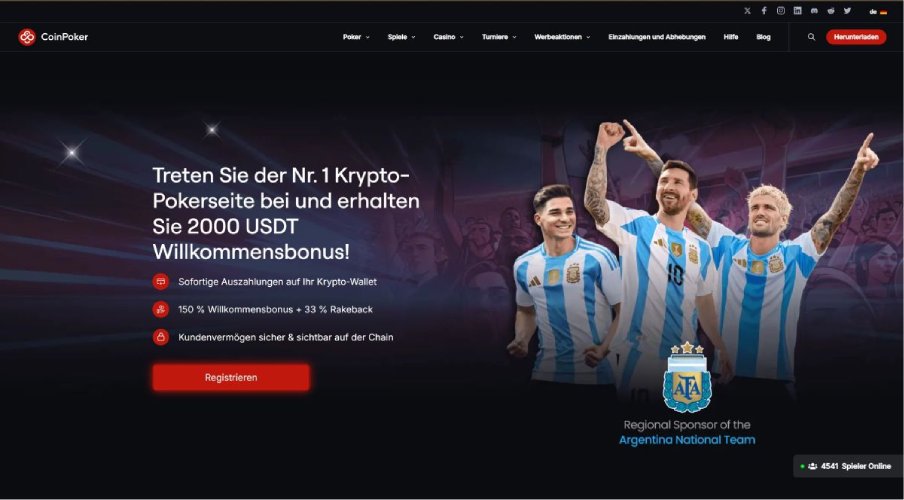 CoinPoker Home - Poker