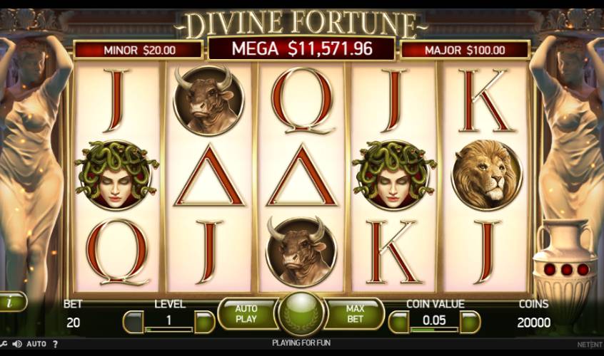 divine fortune gameplay