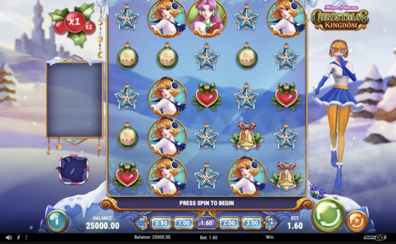 Jogo de caça-níqueis Moon Princess Christmas