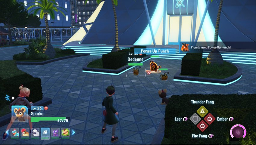 Pokémon Legends Z-A Charakter in Pokemon-Kamps