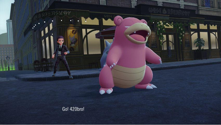 Pokémon Legends Z-A pinkes Pokemon