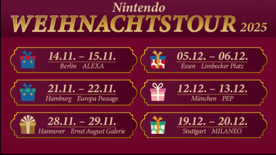 Nintendo Weihnachtstour