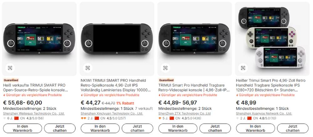 Trimui Smart Pro Alibaba