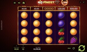 40 Finest XXL Flaming Link Slot von Gamomat