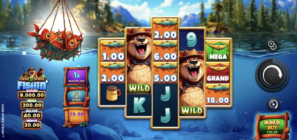 Cash Spree Fishin