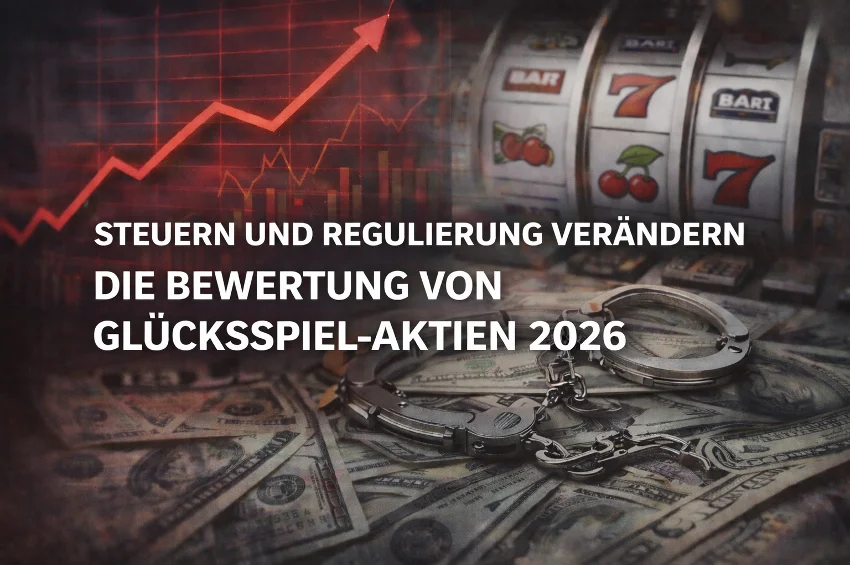 Glücksspiel-Aktien 2026: Steuern & Regulierung ändern alles