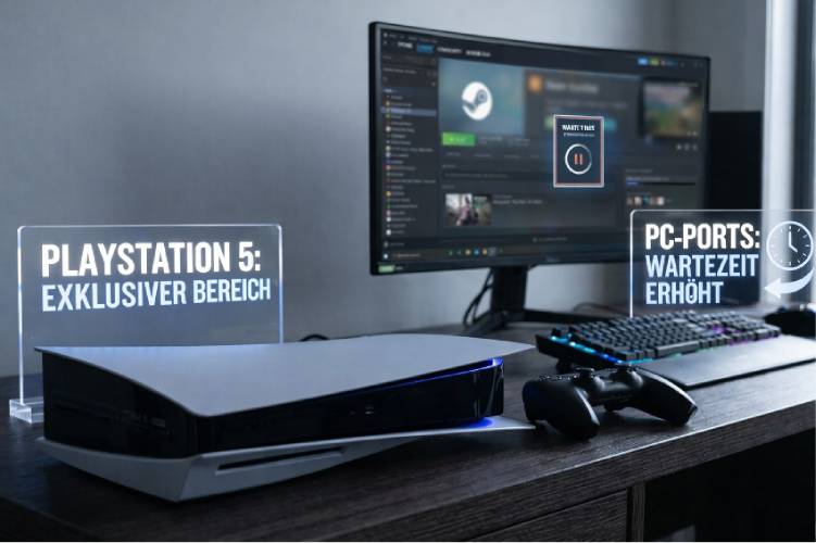 Sony fährt PC Strategie zurück: PS Ports kommen später