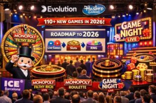 Evolution: Hasbro‑Slots & große 2026‑Roadmap auf der ICE Barcelona