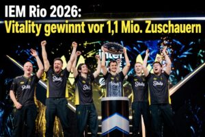 IEM Rio 2026: Team Vitality schreibt Geschichte vor über 1,1 Millionen Live-Zuschauern