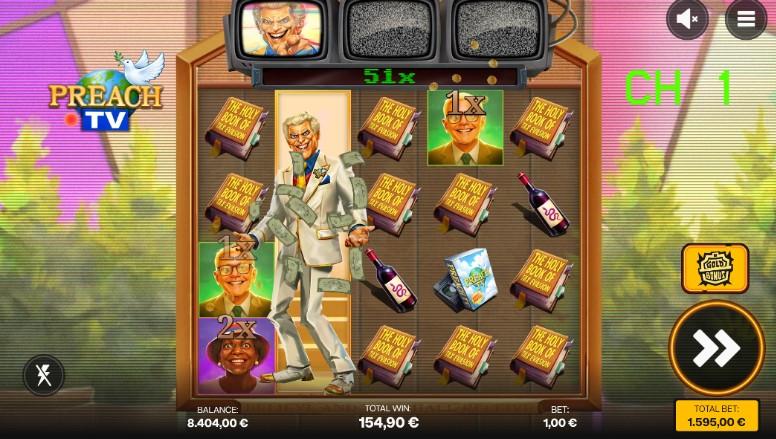 Preach TV von Shady Lady – Satire trifft Mechanik