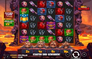 Hell Butcher Gruseliger Cluster-Kracher mit explodierenden Multiplikatoren von Pragmatic Play