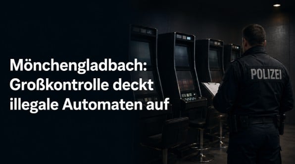 Mönchengladbach: Großkontrolle deckt illegale Spielautomaten auf