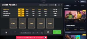 video póker variante Joker Poker y cómo jugarla