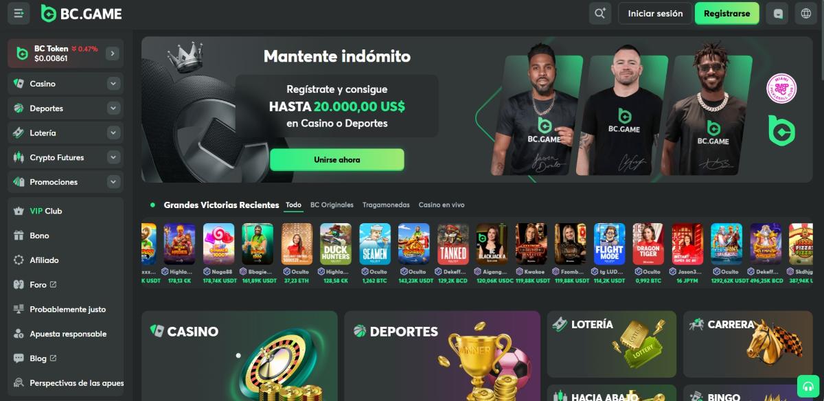 Un crypto casino como BC.Game te garantizará juego seguro con criptomonedas durante todo el día